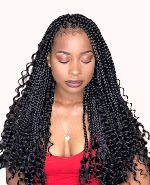 Definitely Give A Try To The New Bohemian Box Braids Style