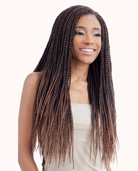 Try The New Senegalese Twist Mid-Back Length Braiding Now
